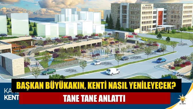 Yerel seçim beyannamesini açıklayan Başkan Büyükakın, beyannamesinde vaat değil yaptıkları