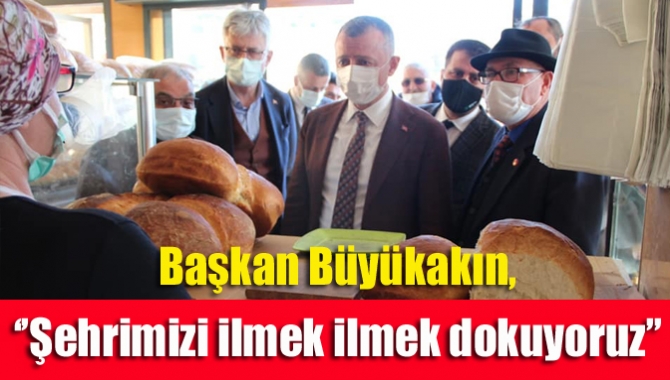 Başkan Büyükakın, Kandıra merkez olmak üzere Kefken’de ki esnafları ziyaret