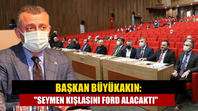 Meclis toplantısında konuşan Başkan Tahir Büyükakın, Başiskele Hayat Kimya ve
