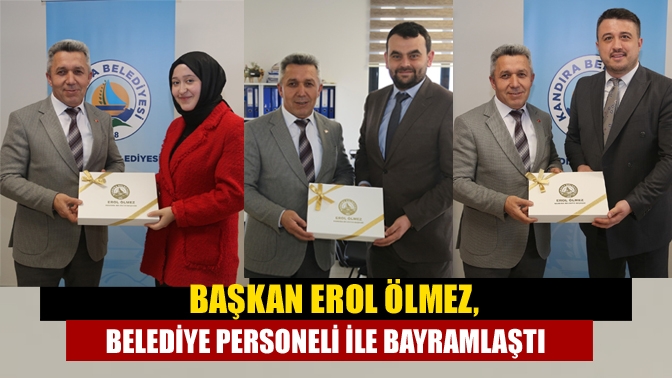 Kandıra Belediye Başkanı Erol Ölmez, Ramazan Bayramı’nın coşkusunu ve bereketini