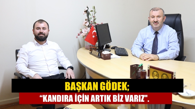 Yeniden Refah Partisi Kandıra ilçe başkanı Levent Gödek ve yönetimi,