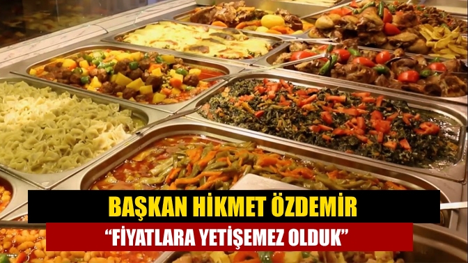 Kocaeli Aşçı, Kebapçı, Köfteci ve Lokantacılar Odası Başkanı Hikmet Özdemir