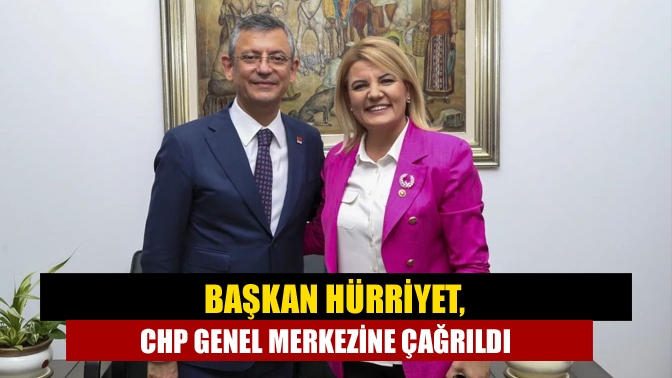 İzmit Belediye Başkanı Fatma Kaplan Hürriyet, CHP Genel Başkanı Özgür