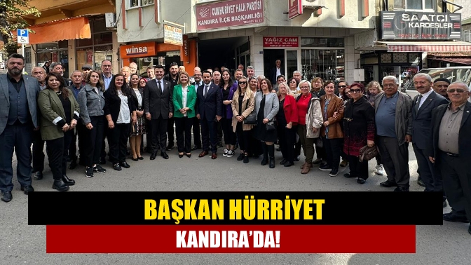 İzmit Belediye Başkanı Fatma Kaplan Hürriyet, Kandıra’da esnafı ziyaret etti.