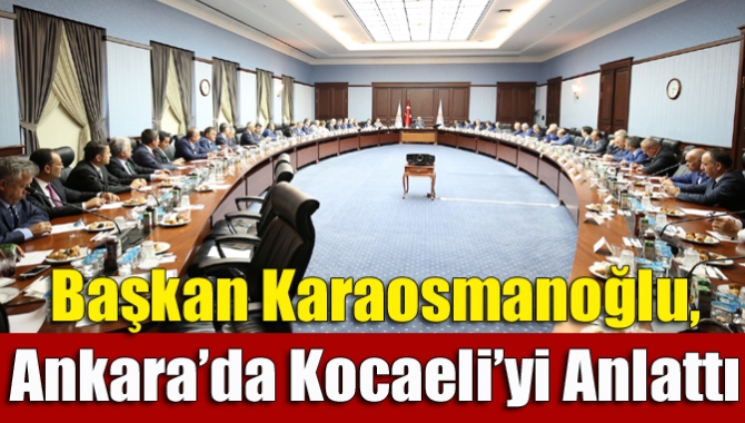 Başkan Karaosmanoğlu, AK Parti Genel Merkezi’nde gerçekleştirilen Büyükşehir ve İl