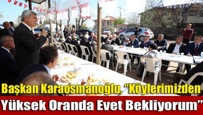 Başkan Karaosmanoğlu, Kandıra’nın Goncaaydın köyüne konuk oldu. Belediyecilik hizmetlerinin değerlendirildiği