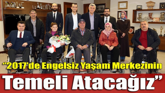 Başkan Karaosmanoğlu, Kocaeli Engelsiz Yaşam Derneği ve Yardım Severler Derneği