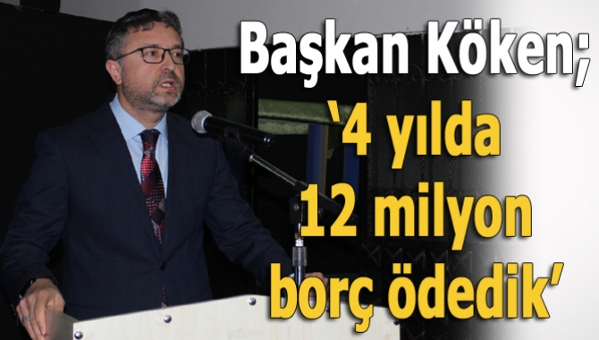 Yerel yönetimler danışma meclisi toplantısında konuşan Kandıra Belediye Başkanı Ünal