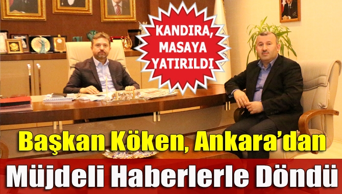 Kandıra Belediye Başkanı Ünal Köken, kent meydanı projesi kapsamında belediye