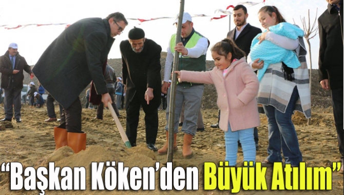 Kandıra Belediye tarafından hayata geçirilen ‘1 Bebek 1 Fidan’ projesi