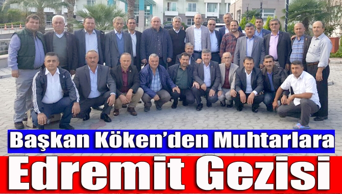 Kandıralı muhtarlar, Belediye Başkanı Ünal Köken’in düzenlediği kültür gezileri kapsamında