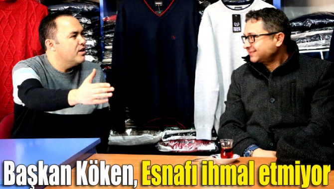 Kandıra Belediye Başkanı Ünal Köken, yaptığı esnaf ziyaretleriyle halkın içinde