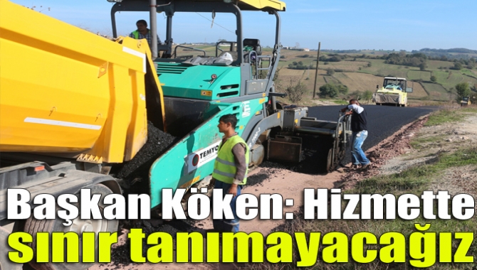İlçedeki ve mahallelerdeki yol bakım ve asfalt çalışmalarına önem veren