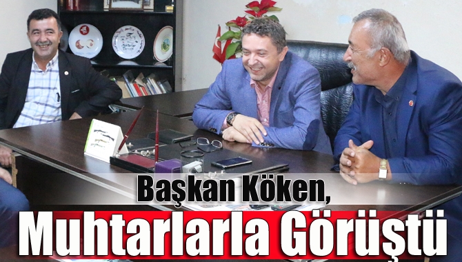 Kandıra Belediye Başkanı Ünal Köken, Türkiye Muhtarlar Derneği Kandıra Şubesi’ni