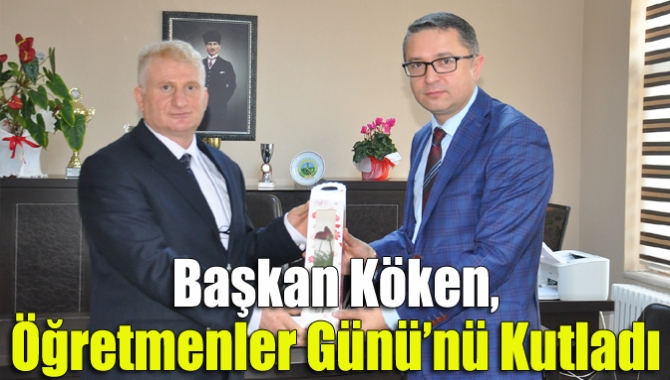 Kandıra Belediye Başkanı Ünal Köken, Öğretmenler Günü nedeniyle İlçe Milli