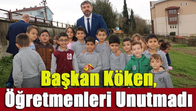 24 Kasım Öğretmenler Günü vesilesiyle Zafer İlkokulu’nda düzenlenen programa katılan