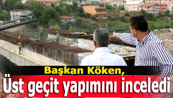 Kandıra Belediye Başkanı Ünal Köken, yapımı devam eden Kefken yolu