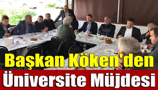 Kandıra Belediye Başkanı Ünal Köken, kahvaltı programı ile bir araya