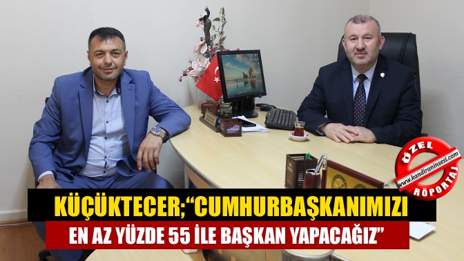 Büyük Birlik Partisi Kandıra İlçe Başkanı Murat Küçüktecer, “Allah’ın izniyle