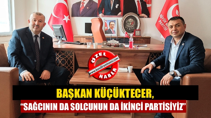 Büyük Birlik Partisi Kandıra İlçe Başkanı Murat Küçüktecer, “Kandıra köylerinde