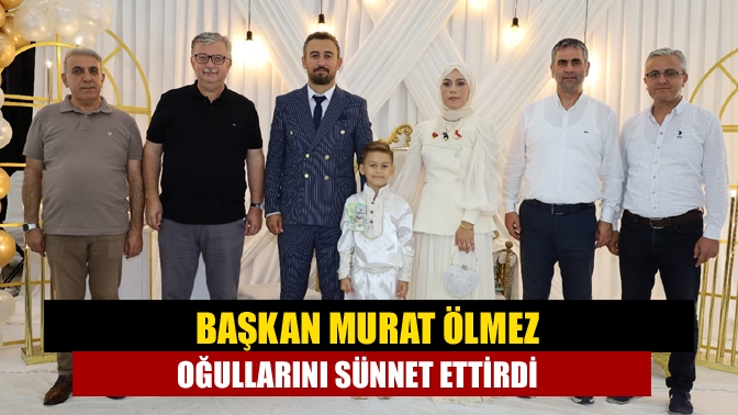 Kandıra Belediye Başkan Yardımcısı Murat Ölmez, biricik oğulları Ömer Asaf