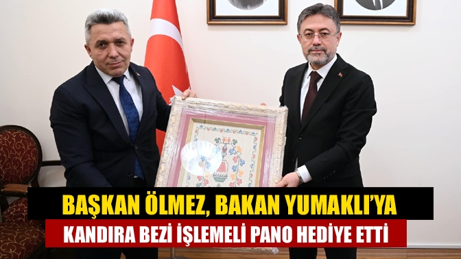 Kandıra Belediye Başkanı Erol Ölmez, Tarım ve Orman Bakanı İbrahim