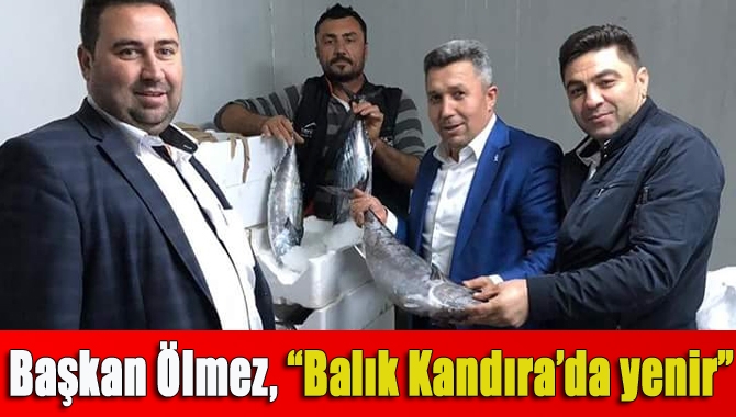 AK Parti Kandıra İlçe Başkanı Erol Ölmez, Bağırganlı Limanı’ndaki balıkçıları