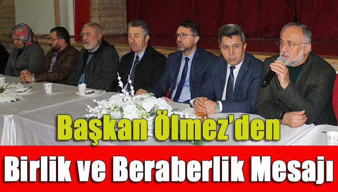 AK Parti Kandıra İlçe Başkanı Erol Ölmez, istişare heyeti ile