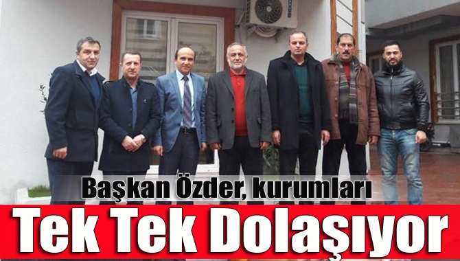 AK Parti Kandıra İlçe Başkanı Yunus Özder, yönetim kurulu üyeleri