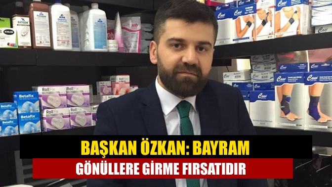 İZKANDER Başkanı Ömer Özkan, herkesin bayramını kutlayarak “Bayram; paylaşmanın, dayanışmanın,