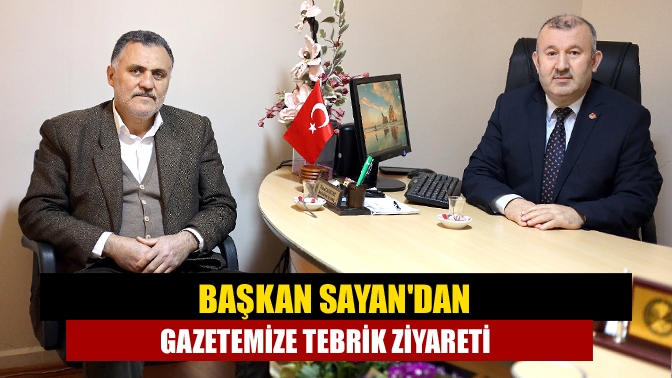 Kocaeli Mardinliler Derneği Başkanı Tacettin Sayan, gazetemizin 28'inci kuruluş yıl
