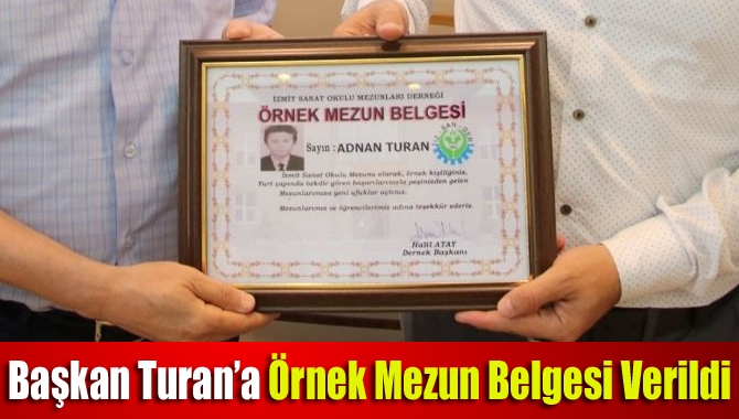 Kandıra Belediye Başkanı Adnan Turan, Kocaeli Endüstri Meslek Lisesi’nde öğrenim