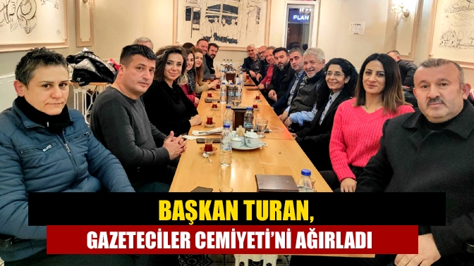 Kocaeli Gazeteciler Cemiyeti Yönetim Kurulu, Kandıra Belediye Başkanı Adnan Turan'ın