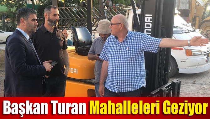 Kefken ve Kurtyeri mahallelerini ziyaret eden Kandıra Belediye Başkanı Adnan