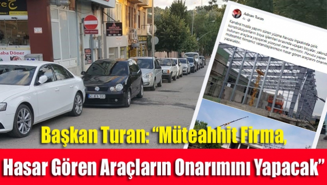 İlçemizde yapımı süren yüzme havuzu inşaatında boya işlemleri sırasında boyalar