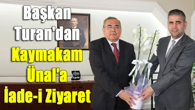 Kandıra Belediye Başkanı Adnan Turan, bir süre önce kendisini makamında