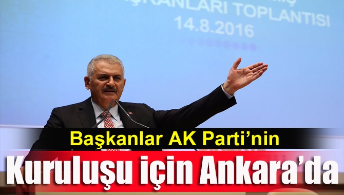 14 Ağustos 2001'de kurulan AK Parti'nin 15'inci yıl dönümü bu