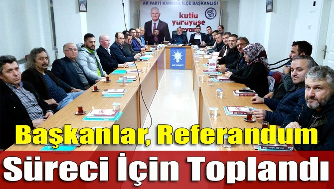 Kandıra Belediye Başkanı Ünal Köken, AK Parti Kandıra İlçe Teşkilatı’nın