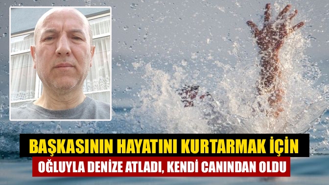 Kandıra Babalı Sahili'nde boğulma tehlikesi geçiren kadını kurtarmak için yardıma