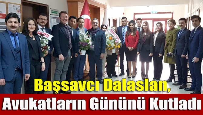 Kandıra Cumhuriyet Başsavcısı İsmet Dalaslan, 5 Nisan Avukatlar Günü nedeniyle