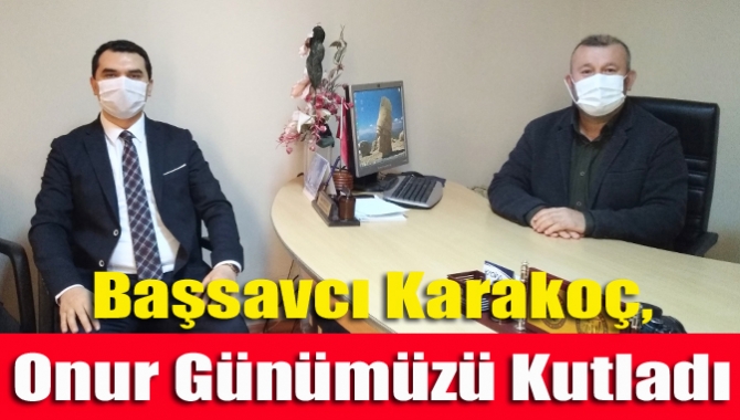 Kandıra Cumhuriyet Başsavcısı Emrah Karakoç, gazetemizi ziyaret ederek 16 Ocak