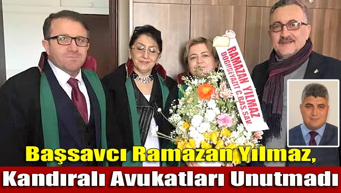 Kandıra eski Cumhuriyet Başsavcısı Ramazan Yılmaz, 5 Nisan Avukatlar Günü’nde