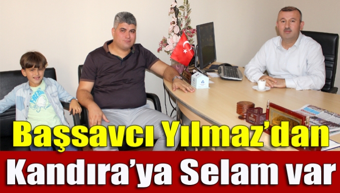 Kandıra eski Cumhuriyet Başsavcısı Ramazan Yılmaz, Kandıralılara selam gönderdi.