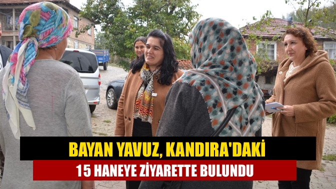 Kocaeli Valisi Seddar Yavuz’un eşi Selda Yavuz; “Gönülden Gönüle” projeleri