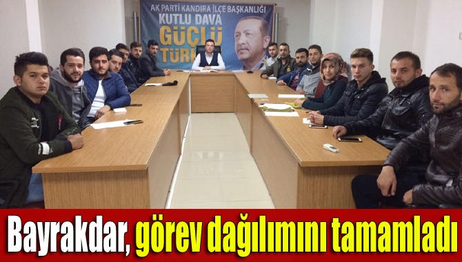 AK Parti Kandıra İlçe Gençlik Kolları Başkanlığı’na seçilen Ömer Bayrakdar,
