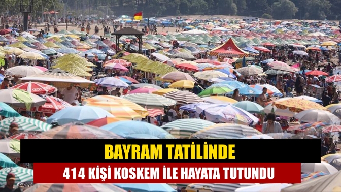 Sahillerde görev yapan Kocaeli Büyükşehir Belediyesi ekipleri, bayram tatili süresince