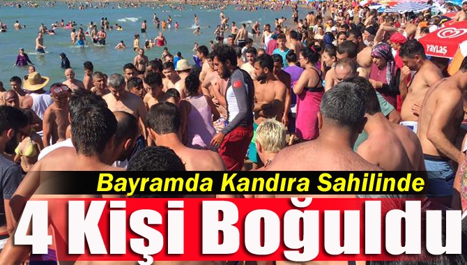Kandıra sahilinde denize giren 19 yaşındaki Abdullah Açıkgöz, 45 yaşındaki