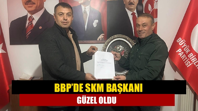 Büyük Birlik Partisi (BBP)  Kandıra SKM ilçe Başkanlığı’na Başkan