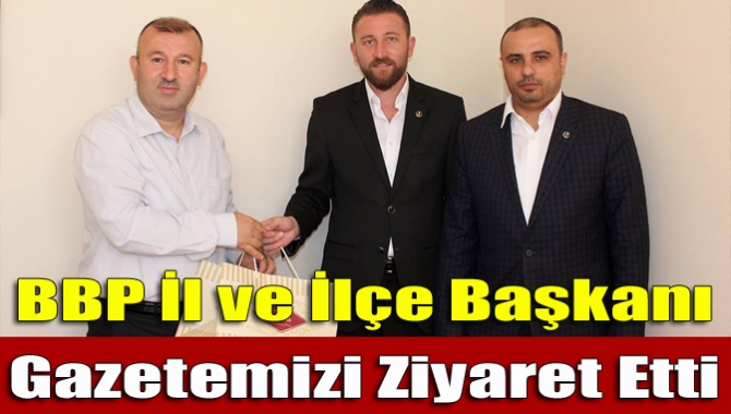Büyük Birlik Partisi Kocaeli İl Başkanı Serhat Duyar ve Kandıra
