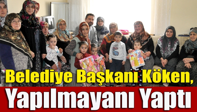 Kandıra Belediye Başkanı Ünal Köken, daha önce kimsenin ziyaret etmediği